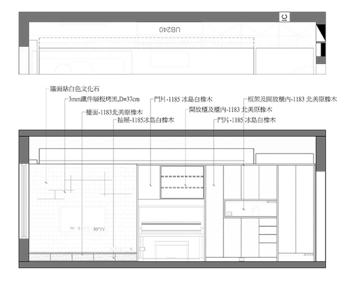依據收納物件安排不同深淺尺寸的櫃體形式,避免空間顯得狹隘。 白橡木收納櫃體即使龐大也不顯擁擠,並運用鏡面擴大視覺效果。 圖片提供_雲司國際設計 依據收納物件安排不同深淺尺寸的櫃體形式,避免空間顯得狹隘。 白橡木收納櫃體即使龐大也不顯擁擠,並運用鏡面擴大視覺效果。 圖片提供_雲司國際設計